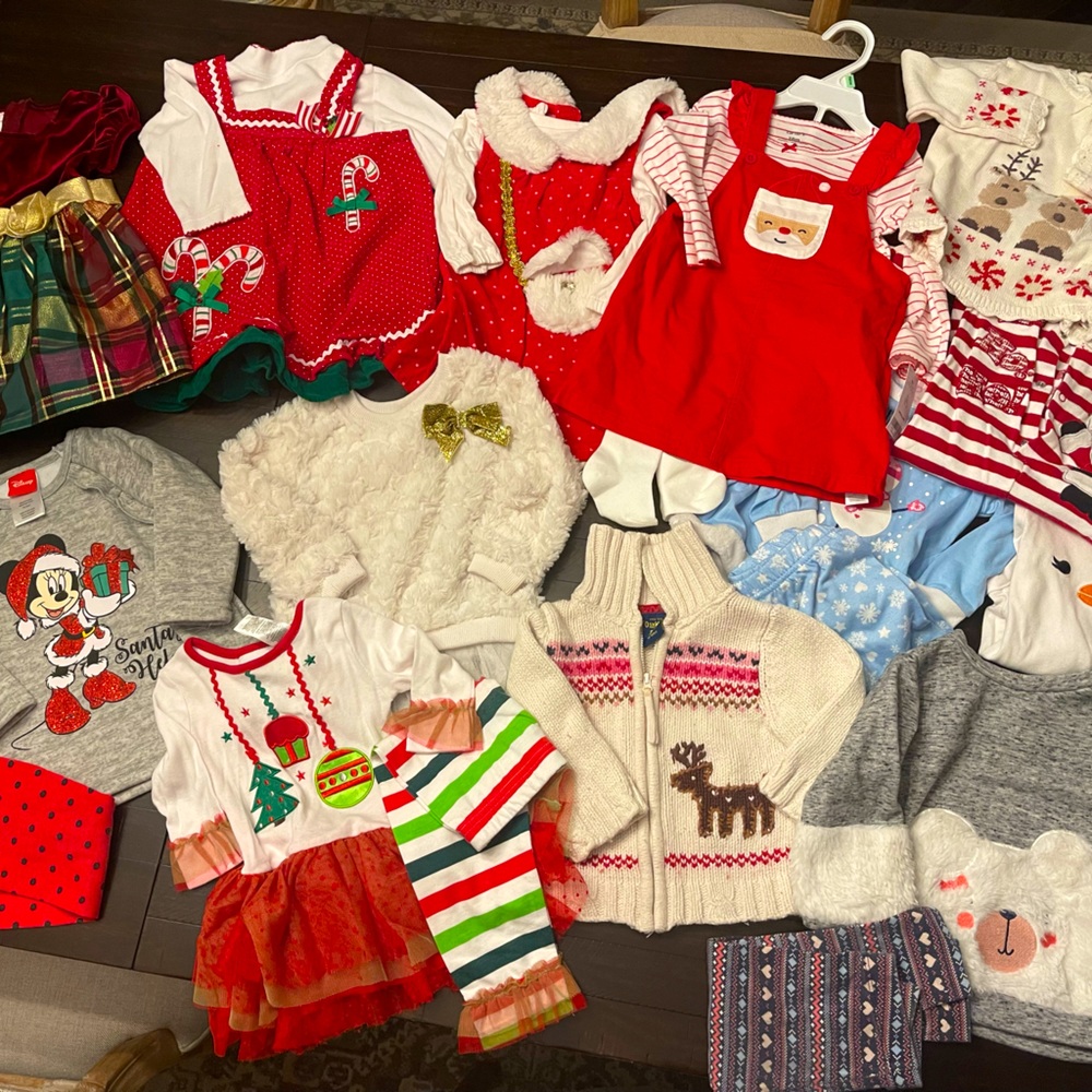 18 Month Christmas Clothes Bundle